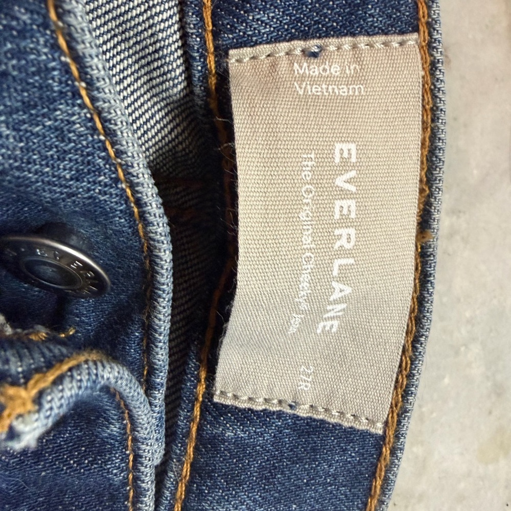 NWT Everlane Women's the Original Cheeky® Jean in indigo rinse - Picture 6 of 6